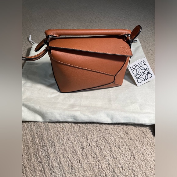 LOEWE Mini Puzzle Leather Bag - Picture 7 of 15